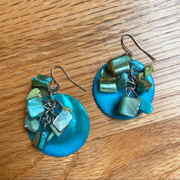 3-Piece Turquoise Statement Gem Beaded Jewelry Set - Picture 6 of 14